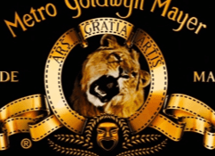 Brand logo for Metro-Goldwyn-Mayer (MGM)