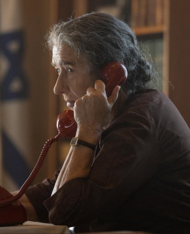 Golda: image credit to Courtesy of Bleecker Street Media