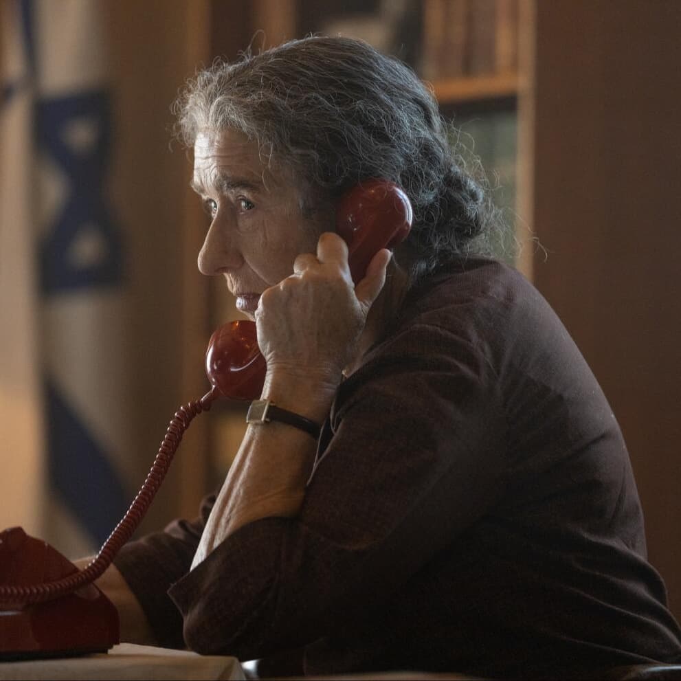 Golda: image credit to Courtesy of Bleecker Street Media