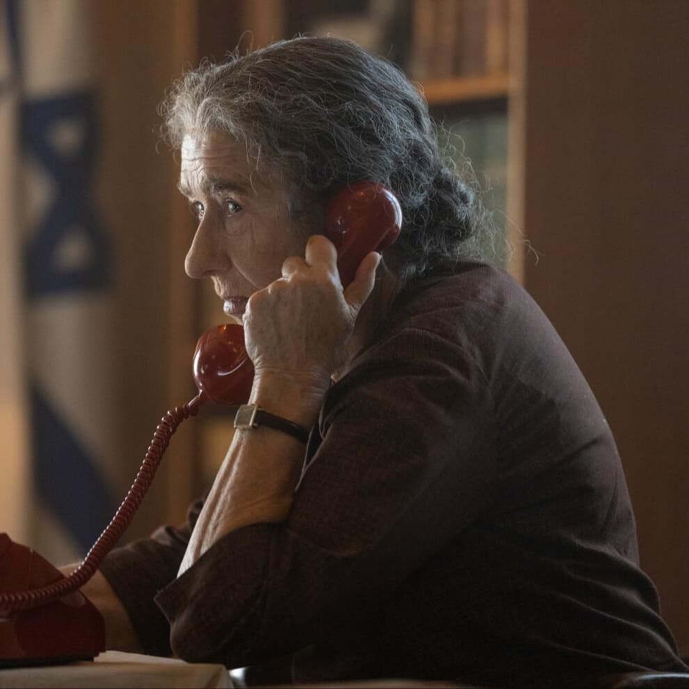 Golda: image credit to Courtesy of Bleecker Street Media