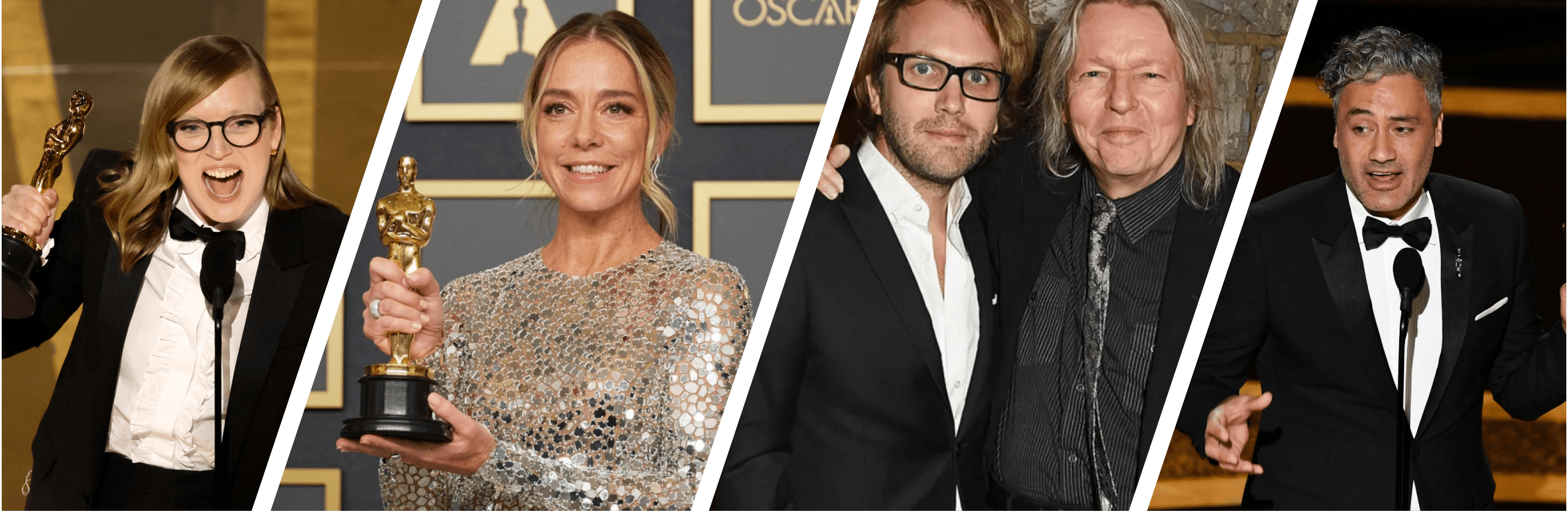 Photo depicts Oscar® winners from 2019-2023. Kevin Winter/Getty Images; Michael Baker/AMPAS; David M. Benett/Getty Images; Rob Latour/Shutterstock)