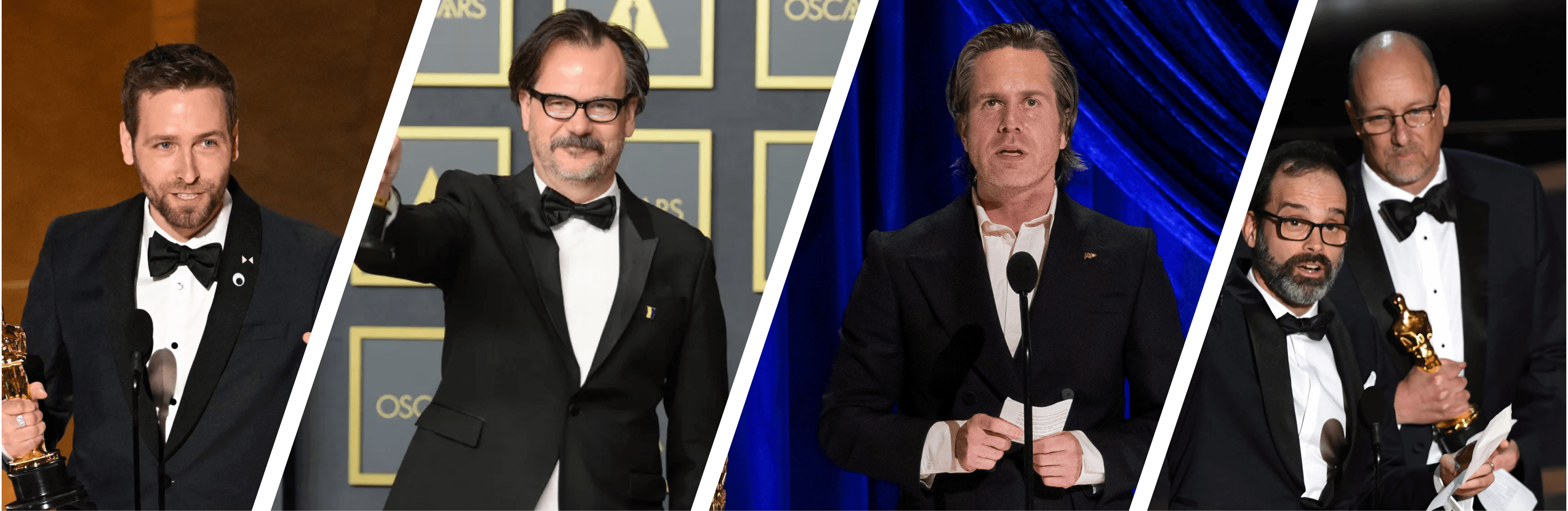 Photo depicts Oscar® winners from 2019-2023. Photo depicts Oscar® winners from 2019-2023. Patrick T. Fallon/AFP/Getty Images; Gilbert Flores/Variety; AMPAS/Reuters; Getty Images